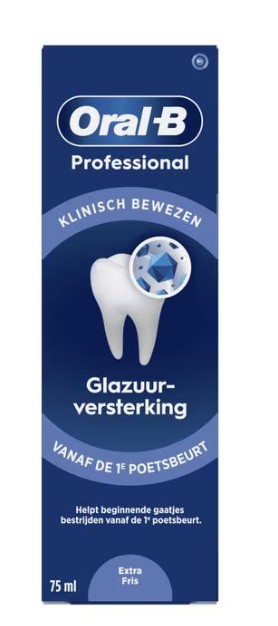 Oral-B Professional Glazuurversterkende Tandpasta Extra Fris 75 ML