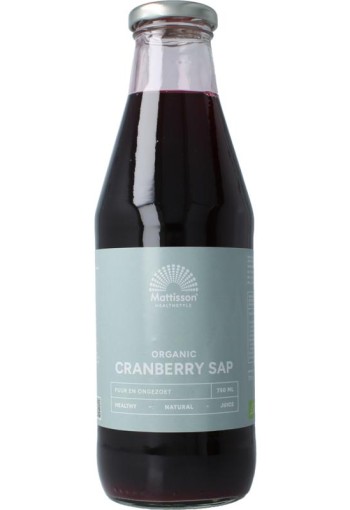 Mattisson Cranberrysap bio (750 Milliliter)
