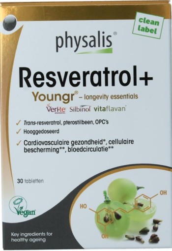 Physalis Resveratrol + vegan (30 Tabletten)