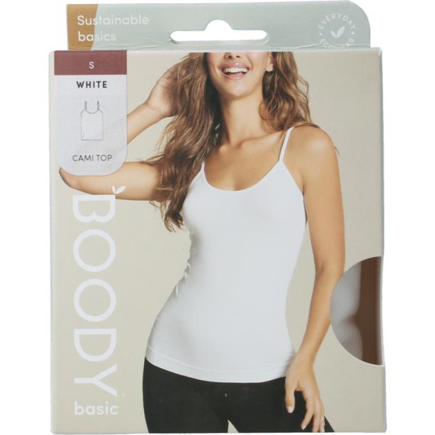 Boody Cami top wit S (1 Stuks)