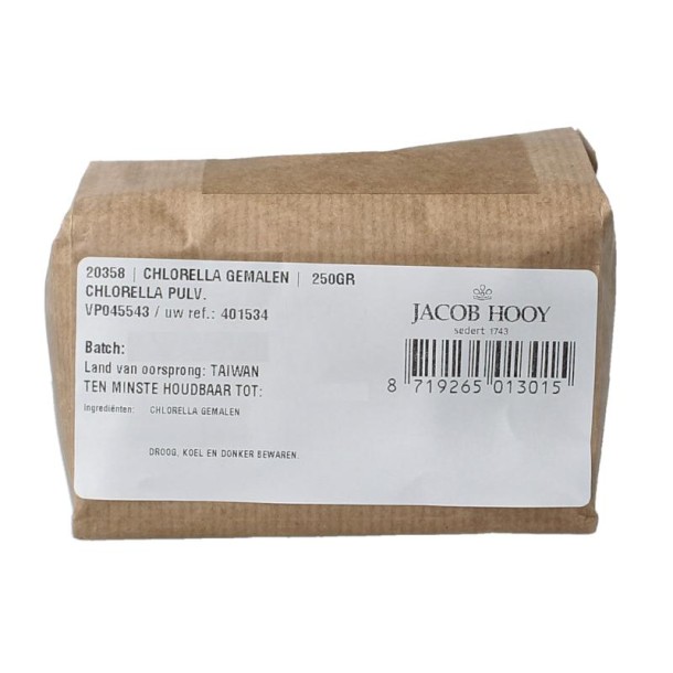 Jacob Hooy Chlorella gemalen (250 Gram)
