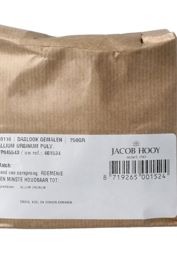Jacob Hooy Daslook gemalen (250 Gram)