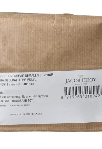 Jacob Hooy Hondsdraf gemalen (250 Gram)