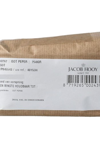 Jacob Hooy Isot peper (250 Gram)