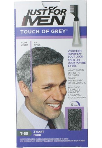 Just For Men Touch of grey T-55 zwart (40 gr)