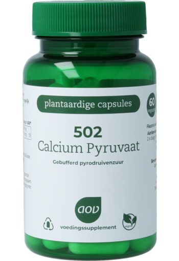 AOV 502 Calcium pyruvaat (60 Vegetarische capsules)