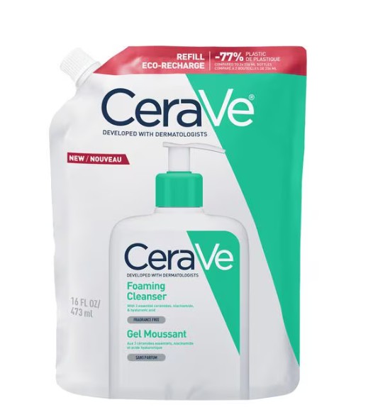 CeraVe Schuimende Reinigingsgel Navulling 473 ML