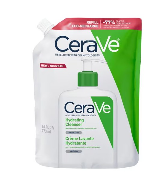 Cerave Hydraterende Reinigingscrème Navulling 473 ML
