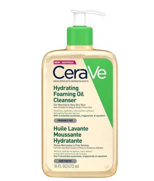 CeraVe Hydraterende Schuimende Reinigingsolie 473 ML