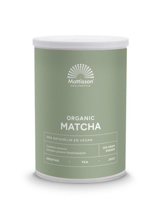 Mattisson Matcha poeder bio (350 Gram)