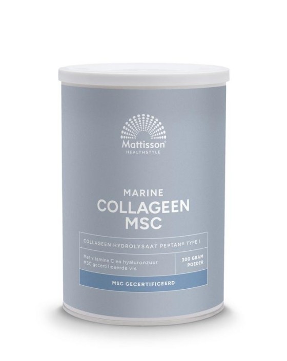 Mattisson Marine vis collageen poeder blend Peptan MSC (300 Gram)