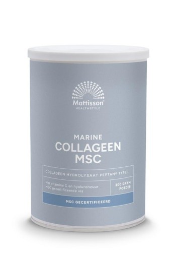 Mattisson Marine vis collageen poeder blend Peptan MSC (300 Gram)