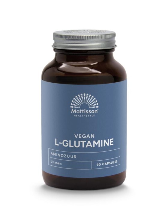 Mattisson L-Glutamine 500mg (90 Capsules)