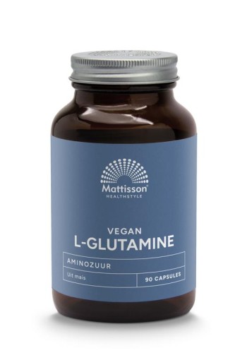 Mattisson L-Glutamine 500mg (90 Capsules)