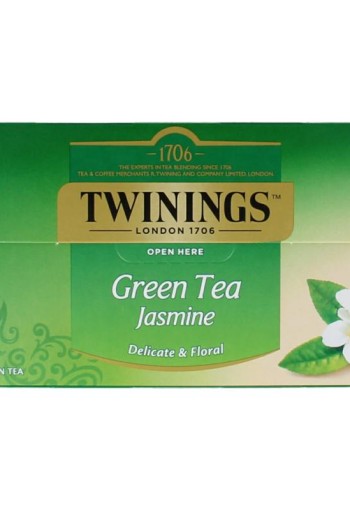 Twinings Groene thee jasmijn (25 Zakjes)