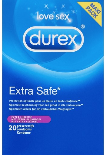 Durex Extra Safe Condooms 20 stuks