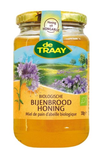 Traay Bijenbroodhoning bio (350 Gram)