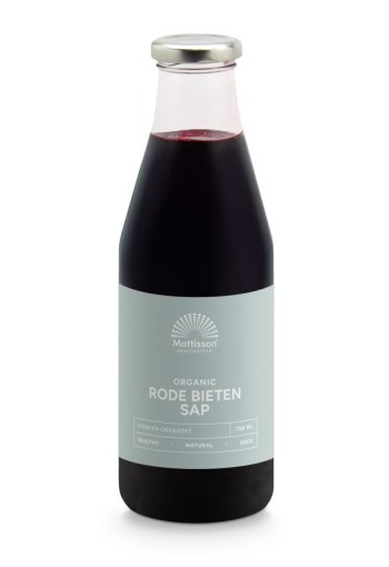 Mattisson Rode bietensap bio (750 Milliliter)