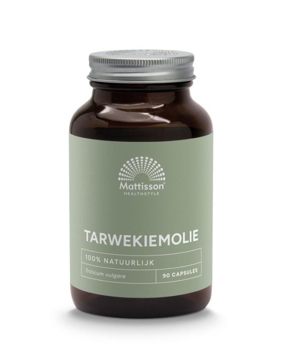 Mattisson Tarwekiemolie/wheat germ oil 1000mg (90 Capsules)