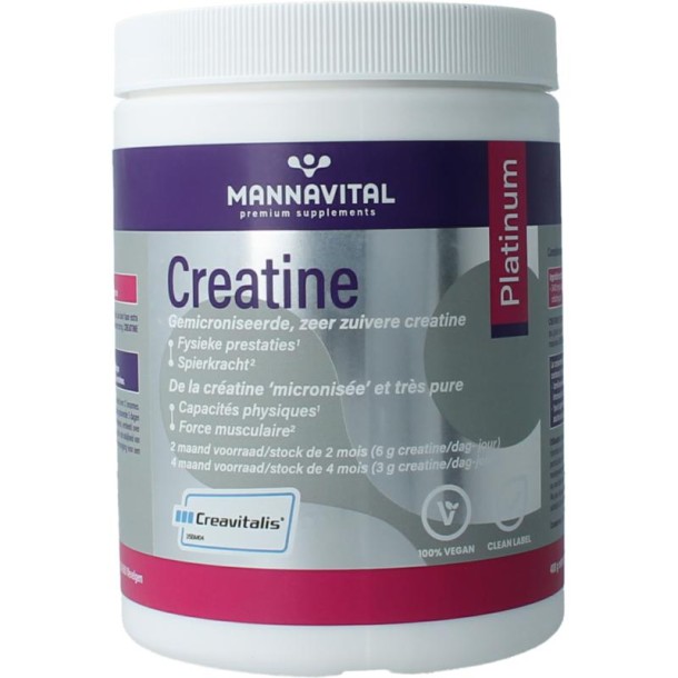 Mannavital Creatine platinum (408 Gram)