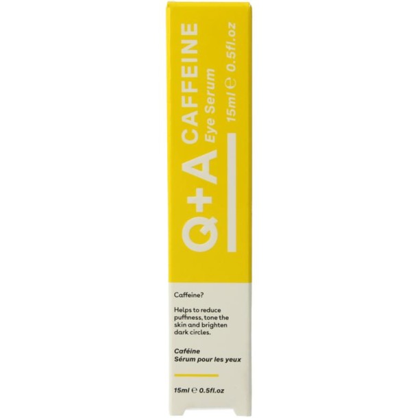 Q+A Caffeine eye serum 15 Milliliter