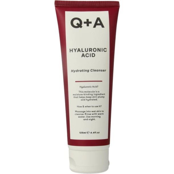 Q+A Hyaluronic acid cleansing gel 125 Milliliter