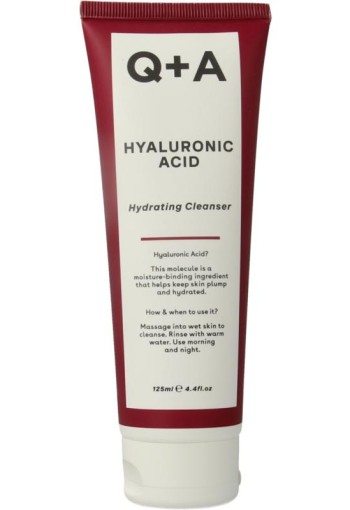 Q+A Hyaluronic acid cleansing gel 125 Milliliter
