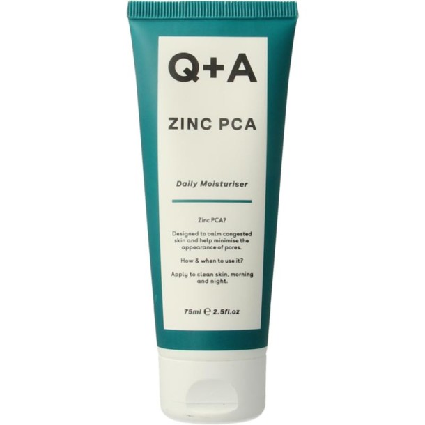 Q+A Zinc PCA daily moisturiser 75 Milliliter