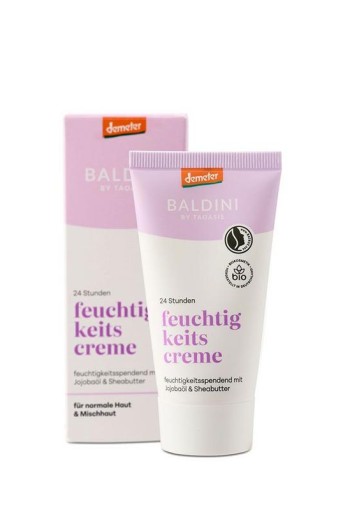 Baldini Lichte hydraterende 24-uurs creme lavendel demeter (50 Milliliter)