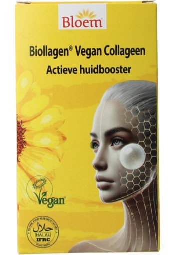 Bloem Biollagen vegan collageen actieve huidbooster (1 Set)