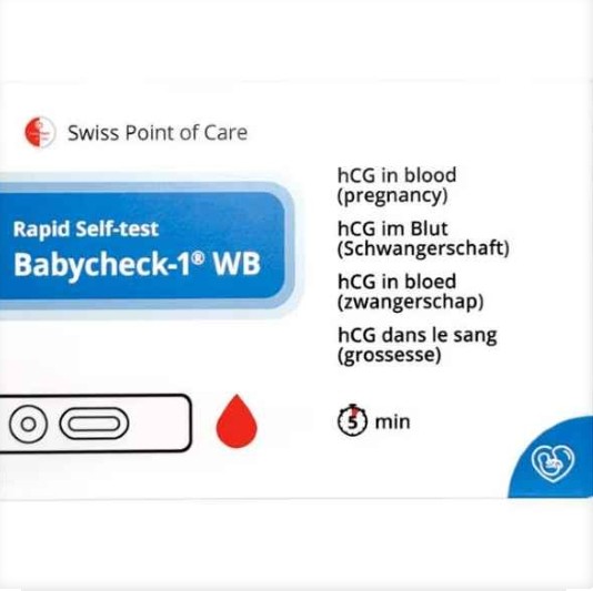Swiss Point of Care Babycheck-1 WB Zelftest