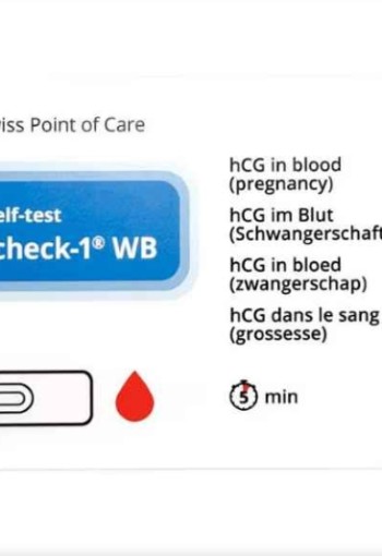 Swiss Point of Care Babycheck-1 WB Zelftest