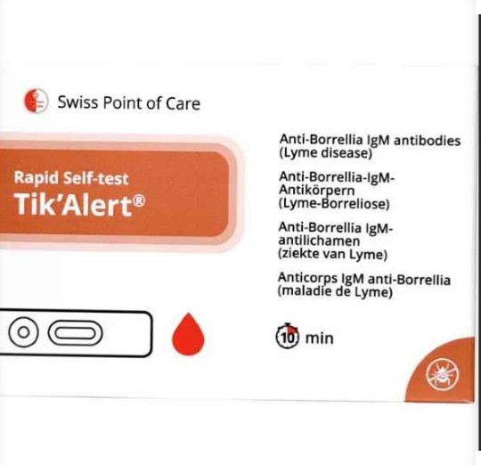 Swiss Point of Care Tik'Alert Zelftest