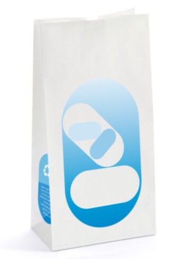 Blockland Blokbodemzak 130x80x26mm wit (1000 Stuks)