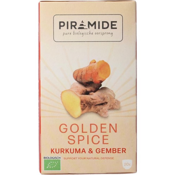 Piramide Golden spice bio (20 Zakjes)