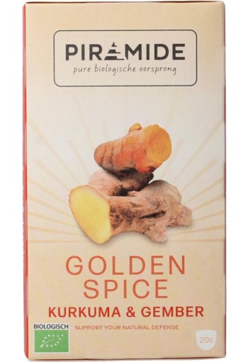 Piramide Golden spice bio (20 Zakjes)
