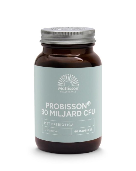 Mattisson Probisson 30 miljard CFU met prebiotica (60 Capsules)