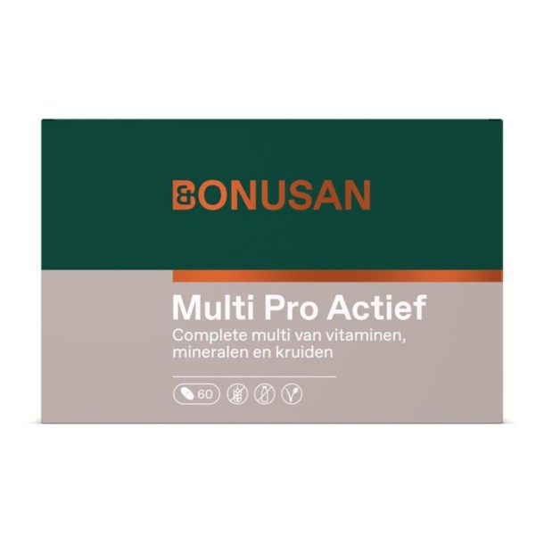 Bonusan Multi pro actief (60 Tabletten)