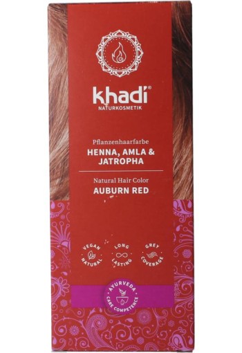 Khadi Haarkleur henna amla & jatropha (100 Gram)