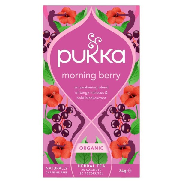 Pukka Morning berry bio (20 Zakjes)