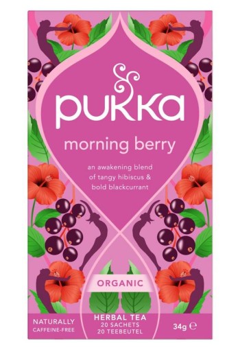 Pukka Morning berry bio (20 Zakjes)