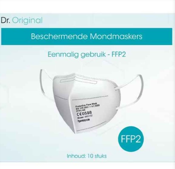 Mondkapjes FFP2 10 stuks
