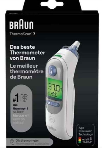 Braun ThermoScan Oorthermometer