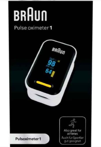 Braun Saturatiemeter met Vingersensor