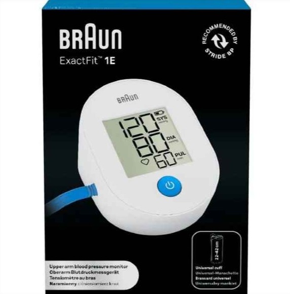 Braun BUA4000EU Bovenarm Bloeddrukmeter ExactFit 1E
