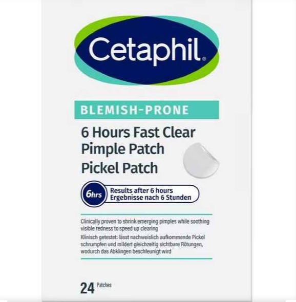 Cetaphil 6 Hour Fast Clear Acne Patch 24 stuks