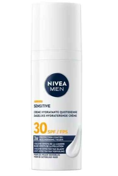 NIVEA MEN Sensitive Triple Protect Moisturizer SPF30 50 ML
