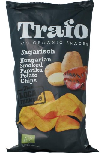 Trafo Chips Hongaarse paprika bio (125 Gram)