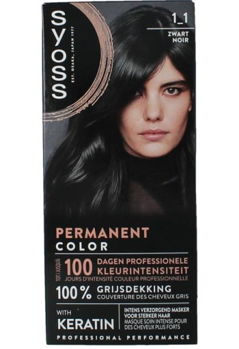 Syoss Color baseline 1-1 black (1 set)