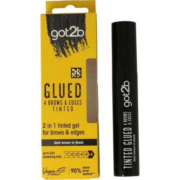 GOT2B Glued 4 brows black 16 Milliliter